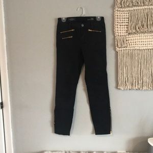 J. Crew zip-bottom pants
